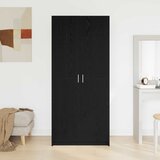 Ormarić Crni hrast 80 x 50,5 x 180 cm Konstruirano drvo | shoptok.hr