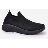 Boto Slip On Fabric Sports Shoes Women Black Minstina | Shoptok.si