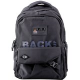  Gradski školski ruksak s 6 džepova, crni, 23L, 46 cm | shoptok.hr