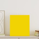  Papirnate vrećice 50 kom s ručkama žute 45x17x48 cm | shoptok.hr
