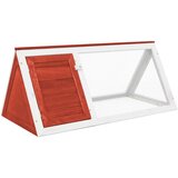  Kavez za zečeve crveni drveni | shoptok.hr