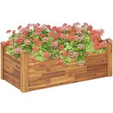  Gredica od masivnog bagremovog drva 110 x 60 x 44 cm | shoptok.hr