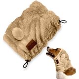 INF Protektivno ušesno pokrivalo za pse proti hrupu, poliester S/M/L Brown L, (5000214925) | Shoptok.si
