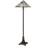 Elstead Quoizel Maybeck Talna svetilka Tiffany Valiant Bronze, (22098784)