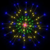  Božićna svjetla izgled vatrometa 4 kom raznobojna 20 cm 560 LED | shoptok.hr