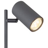 Globo 57910TG - Stona lampa ROBBY 1xGU10/5W/230V siva/braon | Eponuda.com