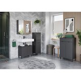 Germania Antracitno siva visoka kopalniška omarica 60x97 cm Arcena – | Shoptok.si