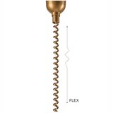 LAMKUR Podesivi luster CHIARA 1xE27/60W/230V bež/bukva | Eponuda.com