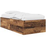  Okvir kreveta za pod Staro drvo 80 x 200 cm Konstruirano drvo | shoptok.hr