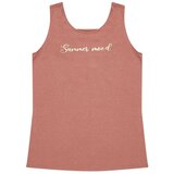 Marisse T-Shirt With Metallic Print L-Ts-3834 Cold Brown | Shoptok.si