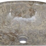 vidaXL Umivaonik sivi 53 x 40 x 15 cm mramorni | shoptok.hr