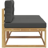  2 Komad Vanjski otoman Poliester Bijela | shoptok.hr