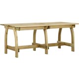 The Living Store Vrtna miza 220x74x75 cm impregnirana borovina - Vrtna Miza, (21460847) Cene
