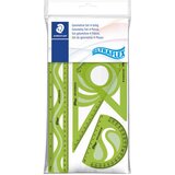 Geometrijski SET 1/4 ULTRAFLEX STAEDTLER 569PB4UF-S SORTIRANO BLISTER | shoptok.hr