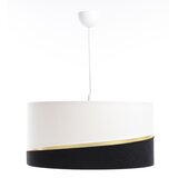  Luster na sajli SWING 1xE27/60W/230V crna/bela/zlatna | Eponuda.com