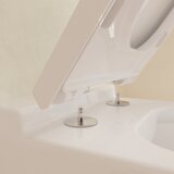 Villeroy & Boch viseča brezrobna WC školjka 375x560 mm FINION 4664 R0 R1 White Alpin CeramicPlus | Shoptok.si