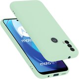 Cadorabo ohišje, združljiv z Motorolo v tekoči svetlo zeleni barvi - zaščitni pokrov iz fleksibilnega silikona TPU, (20694566) | Shoptok.si