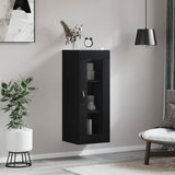 vidaXL Zidni ormarić crni 34,5 x 34 x 90 cm Cijene