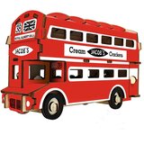  3d drvena slagalica - Engleski dupli bus | ePonuda.com