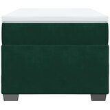 Box spring krevet s madracem tamnozeleni 90x190 cm baršunasti | shoptok.hr