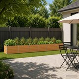  Povišeni vrtni krevet Prirodna 480 x 80 x 55 cm | shoptok.hr