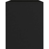  Noćni ormarić crni 40 x 30 x 40 cm od konstruiranog drva Crna | Shoptok.si