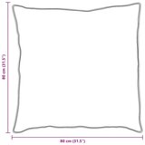  Jastuk s jastukom Bijelo 80 x 80 cm Perje | shoptok.hr