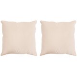  Jastuk 2 pcs Bež 40 x 40 cm Kapok vlakno | Eponuda.com