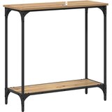  Konzolna stolica s policom hrast artisan 75 x 30.5 x 75 cm | shoptok.hr