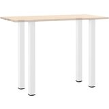  Noge za barski stol 4 kom Bijele 110-112 cm Čelične | shoptok.hr