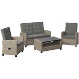Ambia Garden VRTNI SET ogljikovo jeklo siva siva | Shoptok.si