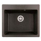 Inter Ceramic Sudopera usadna pravougaona 50x57x22,5 sifon centar 11cm granit siva+s1 Cene
