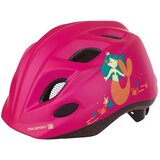 Polisport dječja biciklistička kaciga PREMIUM + LED svjetlo roza - 48-52cm Cijene