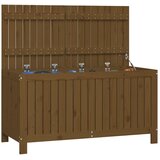  Vrtna kutija za pohranu boja meda 121x55x64 cm od borovine | shoptok.hr