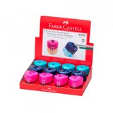 Faber Faber-Castell: Grip dvo-ručni šiljilo s spremnikom, razne boje, 1 komad Cijene