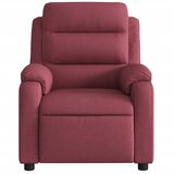  Naslonjač od tkanine crvena boja vina | shoptok.hr