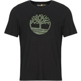 Timberland Majice s kratkimi rokavi KENNEBEC RIVER CAMO TREE LOGO Črna | Shoptok.si