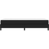  Krevetna konstrukcija s madracem Crna 90 x 200 cm tkanina | shoptok.hr