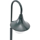 vidaXL vrtna stupna svjetiljka od aluminija E27 120 cm tamnozelena | shoptok.hr