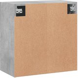  Zidni ormarić boja betona 60 x 31 x 60 cm od konstruiranog drva | shoptok.hr