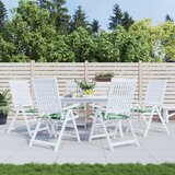  Jastuci za stolice 6 kom s uzorkom lišća 50x50x4 cm od tkanine | shoptok.hr