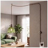  Cottex 8400100-2501 - Visilica sa kablom i utikačem NORA 1xE14/5W/230V zelena | Eponuda.com