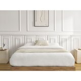 Bobochic Paris Smeđi bračni krevet od iverice u dekoru breze s prostorom za odlaganje/bez uzglavlja s podnicom 160x200 cm Mara – | shoptok.hr