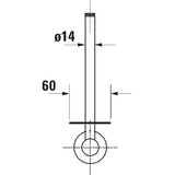 Duravit 99151000 - držač toalet papira d-code sjajni hrom | Eponuda.com