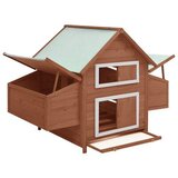  Kokošnjak 150x96x110 cm trdna borovina | Shoptok.si