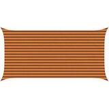 vidaXL Sončno platno Oranžna in Rjava 5 x 2,5 m 100% poliester Oxford, (5000222467) | Shoptok.si