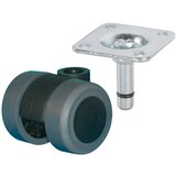 DÖRNER + HELMER 761340 Valjak za kontejnere za parket 35mm, ploča, 38x38mm, TrKr 70kg, bez poklopca | Eponuda.ba