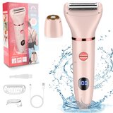 INF 2-v-1 Ženski električni trimer in brivnik za telo Pink, (21839298) | Shoptok.si