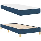  s opruga kutije s madracem Plava 100 x 200 cm tkanina | shoptok.hr