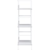 Police za knjige s 3 razine bijele 60 x 27,6 x 90,5 cm drvene | Eponuda.com
